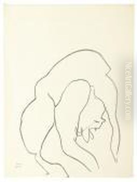 Danseuse Acrobate. Oil Painting by Henri Matisse