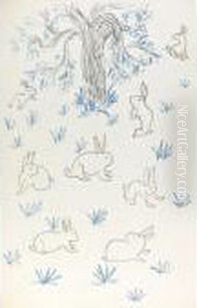 Poeme De Charles D'orleans Oil Painting by Henri Matisse