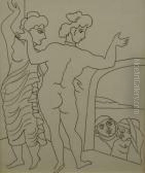 Untitled Oil Painting by Henri Matisse