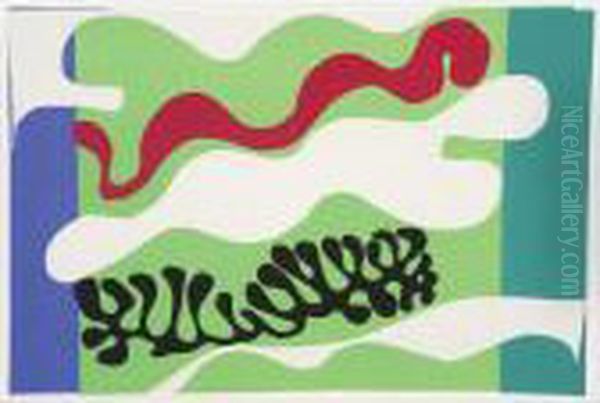 Two Lithographs From Verve Magagine Oil Painting by Henri Matisse