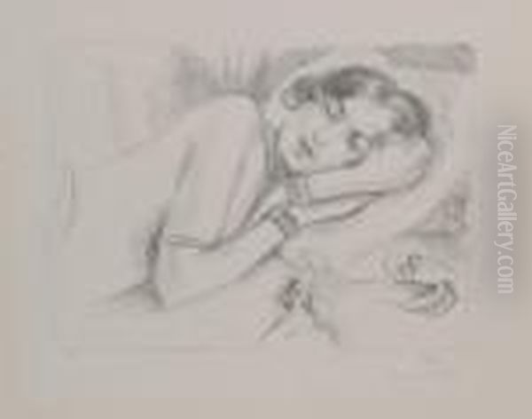 Figure Endormie Aux Babouches Oil Painting by Henri Matisse