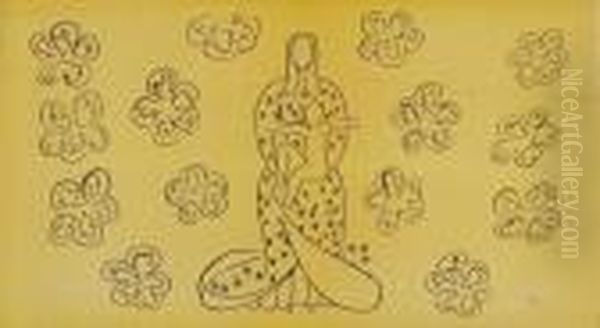 Vierge Et L'enfant Oil Painting by Henri Matisse