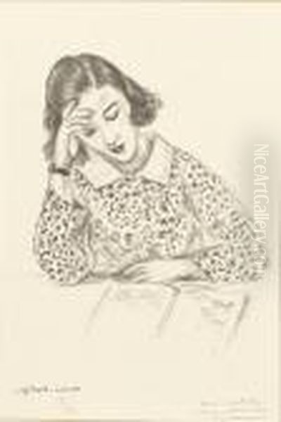 Petite Liseuse Oil Painting by Henri Matisse