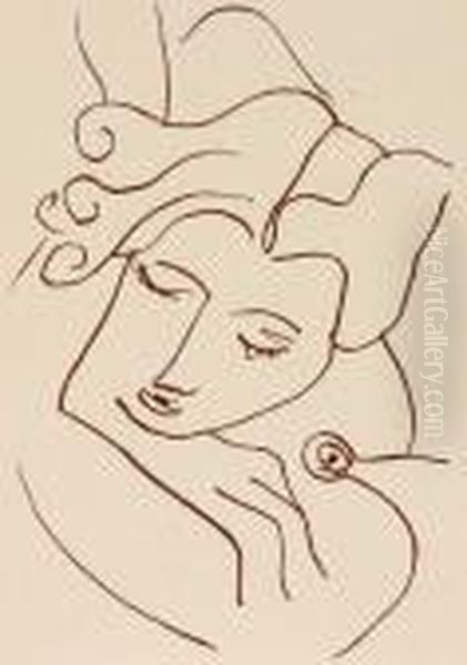 Floriege Des Amoures De Ronsards Oil Painting by Henri Matisse