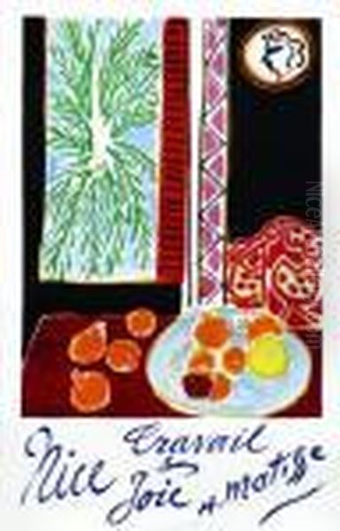 Nice, Travail & Joie Oil Painting by Henri Matisse