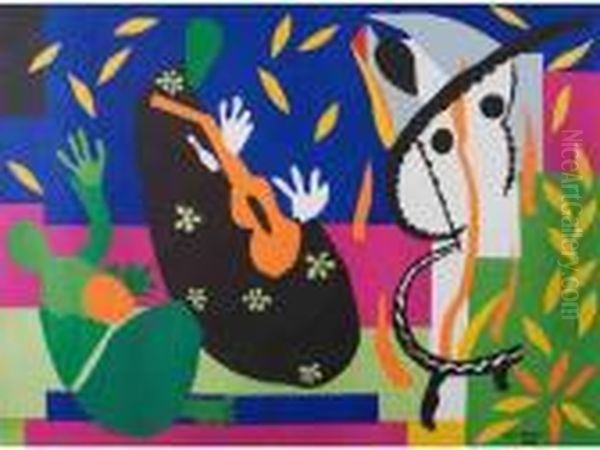 La Tristesse Du Roi Oil Painting by Henri Matisse