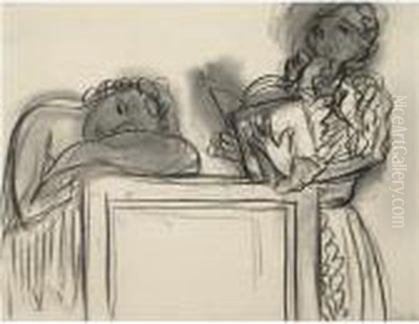 Etude Pour 'le Chant' Oil Painting by Henri Matisse