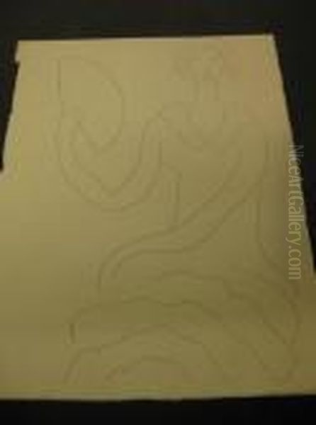 Eventail De Madame Mallarme. Oil Painting by Henri Matisse