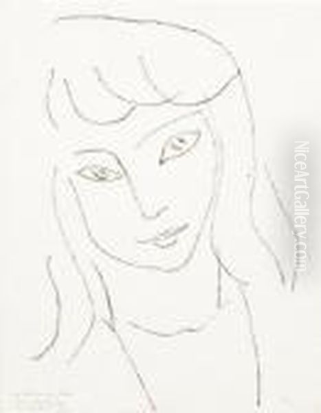 Fillette Oil Painting by Henri Matisse