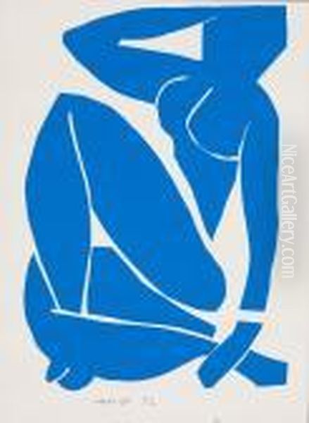 Blauer Akt Oil Painting by Henri Matisse