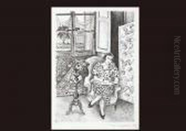 Interieur, La Lecture Oil Painting by Henri Matisse