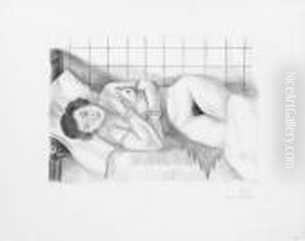 Figure Endormie Oil Painting by Henri Matisse