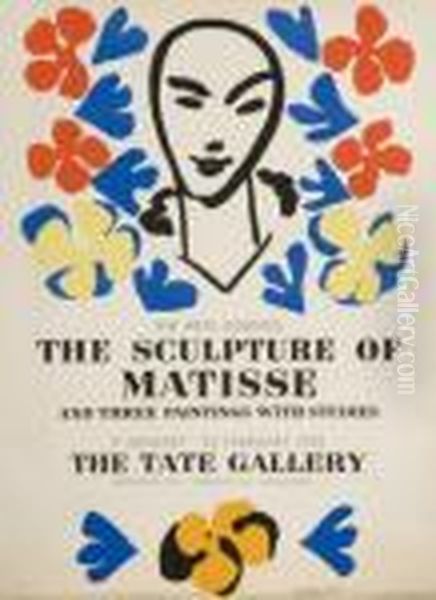 Ensemble De 2 Affiches Imprimees En Lithographie Oil Painting by Henri Matisse