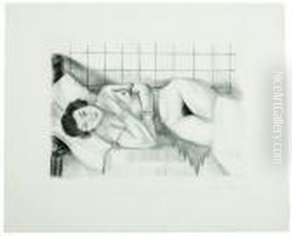 Figure Endormie, Chale Sur Les Jambes Oil Painting by Henri Matisse