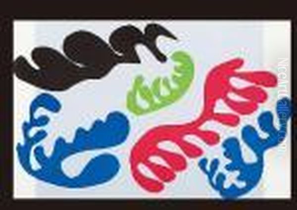 Coral Reef3:from Jazz Oil Painting by Henri Matisse