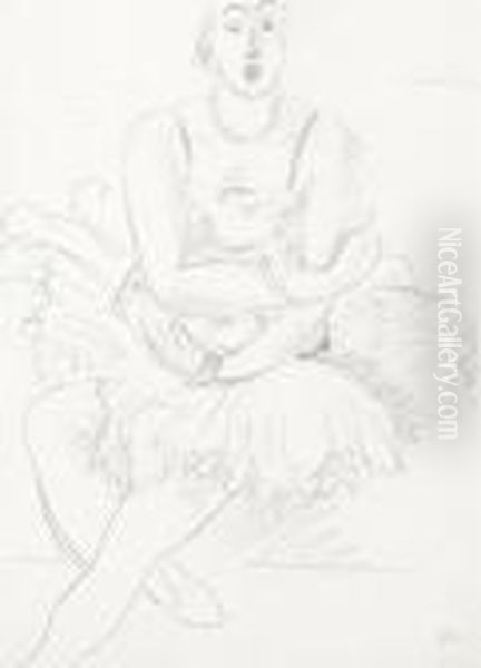 La Danseuse Oil Painting by Henri Matisse