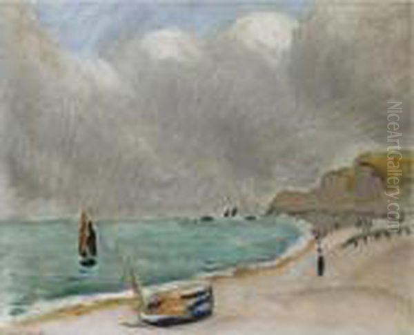 Le Rivage, Etretat Oil Painting by Henri Matisse