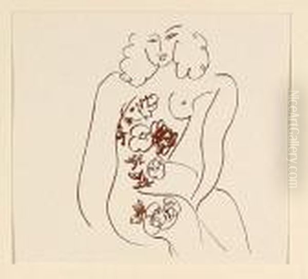 Florilege Des Amours De Ronsard Oil Painting by Henri Matisse