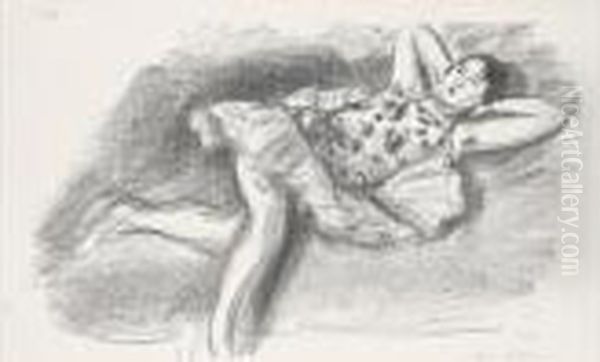 Danseuse Etendue Au Divan Oil Painting by Henri Matisse