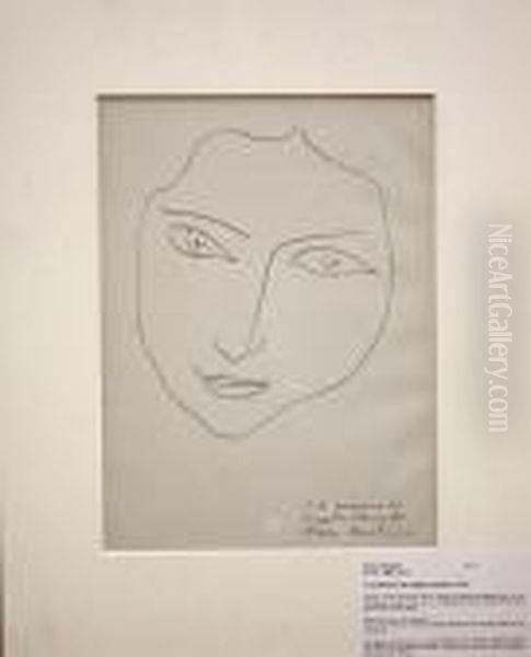 A La Memoire De Angele Lamotte Oil Painting by Henri Matisse