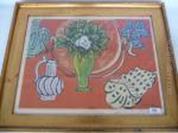 Still Life With Magnolia Oil Painting by Henri Matisse