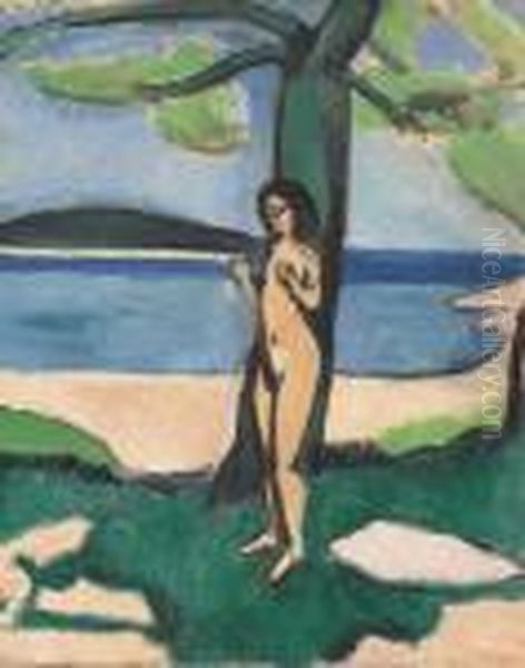 Nu Au Bord De La Mer Oil Painting by Henri Matisse