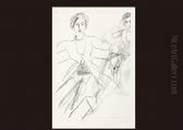 Personnage De Gauche Oil Painting by Henri Matisse