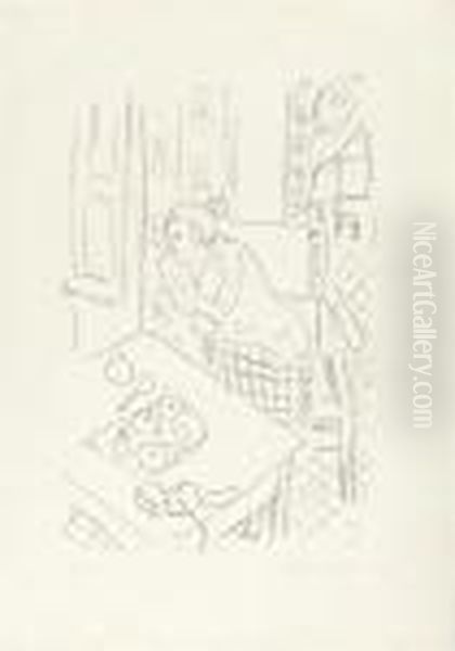 Interieur Oil Painting by Henri Matisse