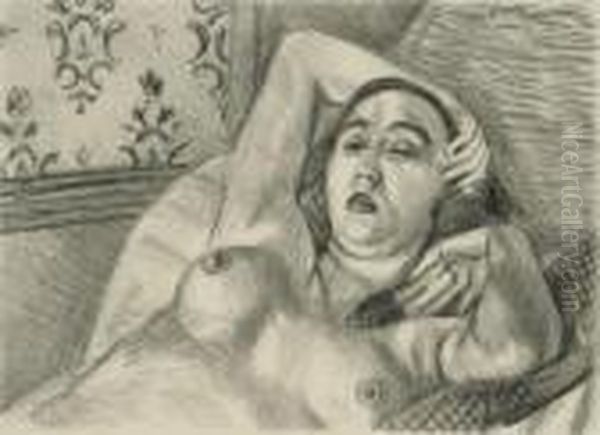 Le Repose Du Modele Oil Painting by Henri Matisse