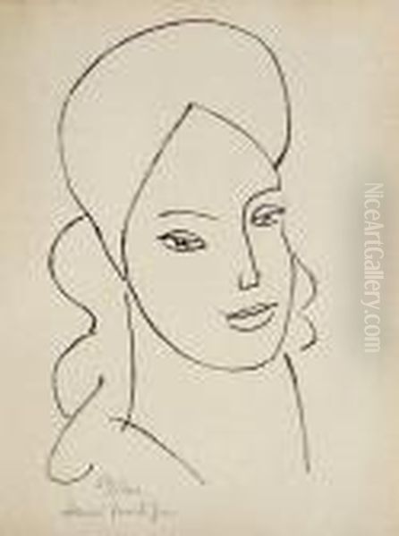 Sainte Catherine Oil Painting by Henri Matisse