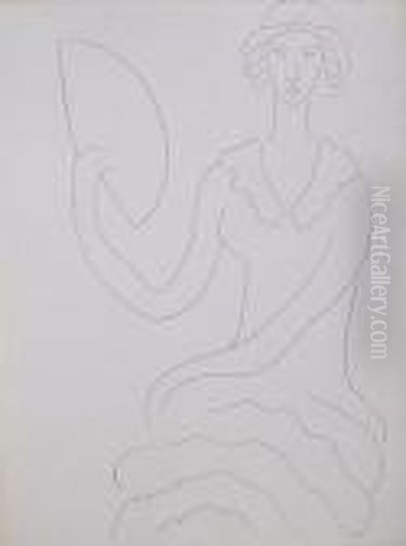 Stephane Mallarme Oil Painting by Henri Matisse