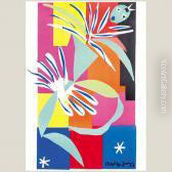 Composicion Oil Painting by Henri Matisse