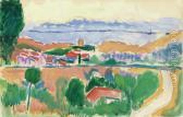 Vue De Collioure Oil Painting by Henri Matisse