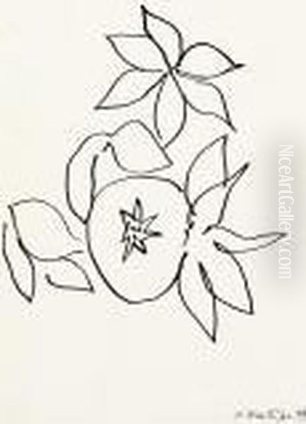 Grenade Oil Painting by Henri Matisse