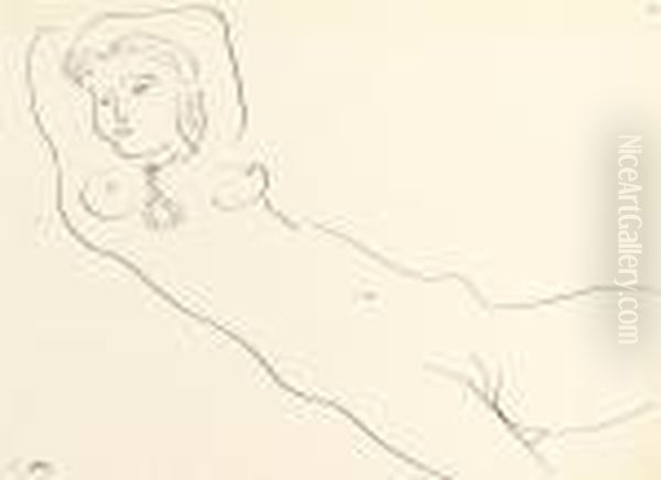 Nu Allonge Oil Painting by Henri Matisse