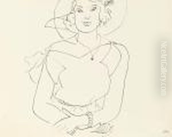 Femme Au Chapeau Oil Painting by Henri Matisse