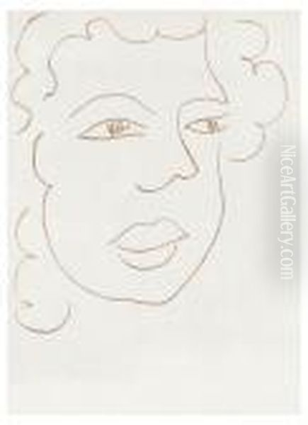 Untitled (plate 35) (d.37) Oil Painting by Henri Matisse