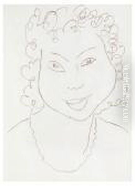 Untitled (plate 36) (d.37) Oil Painting by Henri Matisse