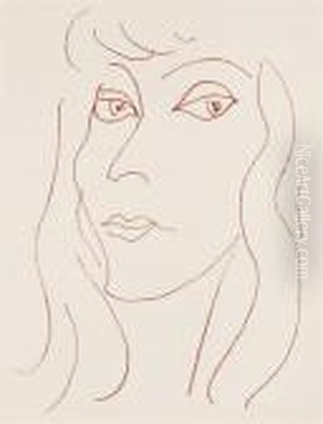 Visages (duthuit Bks 11) Oil Painting by Henri Matisse