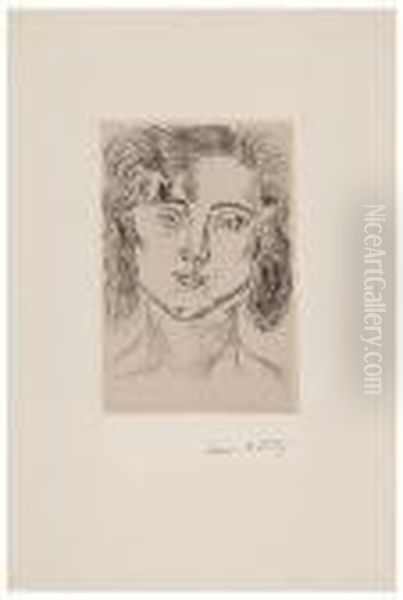 Mlle. M. M. Oil Painting by Henri Matisse