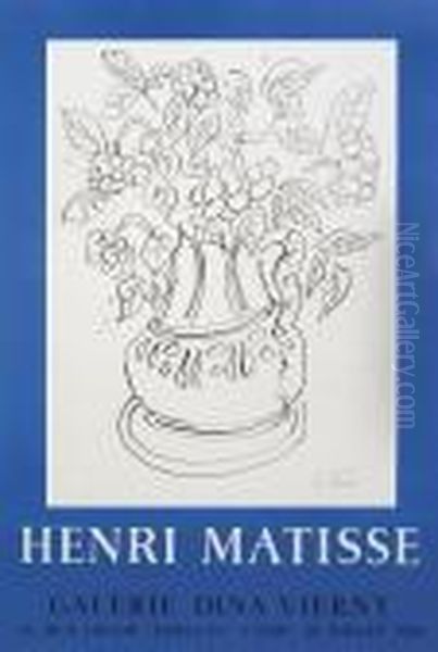Galerie Dina Vierny Exhibition Poster Oil Painting by Henri Matisse