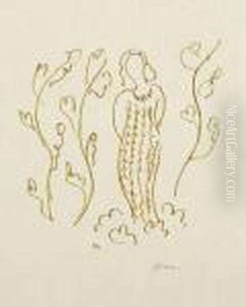 Ronsard, Florilege Des Amours Oil Painting by Henri Matisse