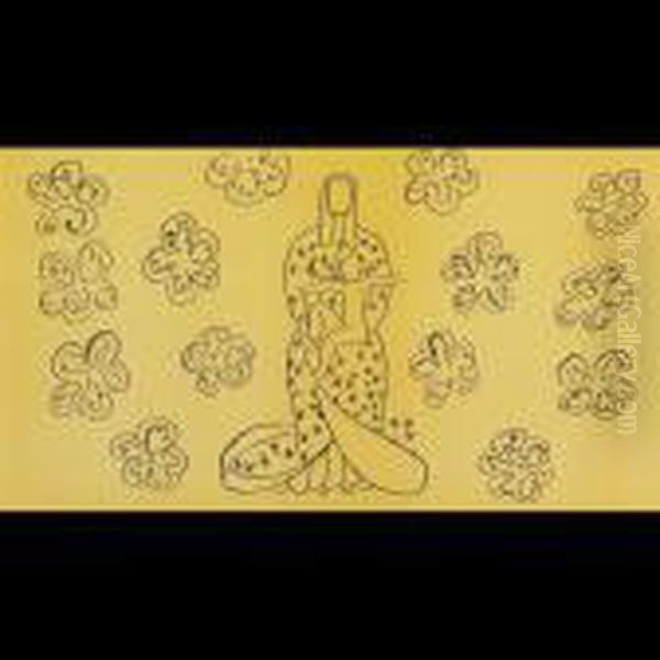 Vierge Et Enfant Oil Painting by Henri Matisse