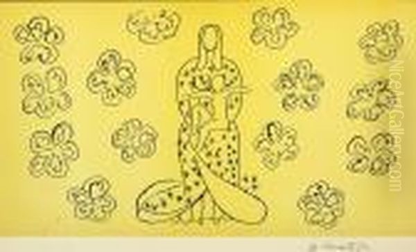 Vierge Et Enfant Oil Painting by Henri Matisse