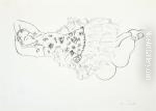 Danseuse Endormie (d.-m. 479) Oil Painting by Henri Matisse