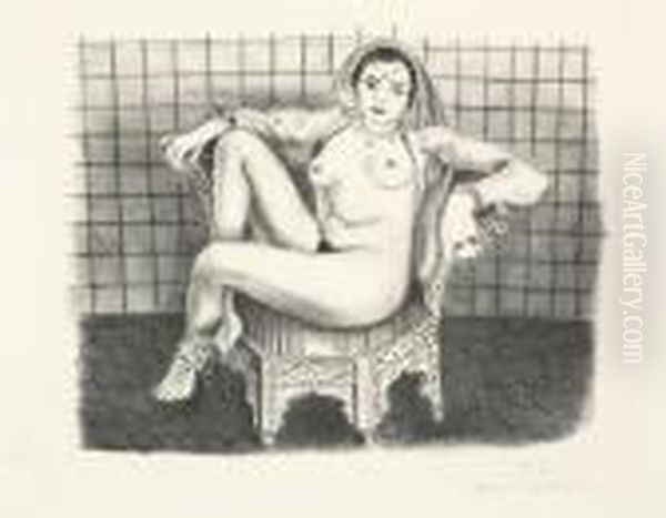 Jeune Hindoue (d.-m. 508) Oil Painting by Henri Matisse