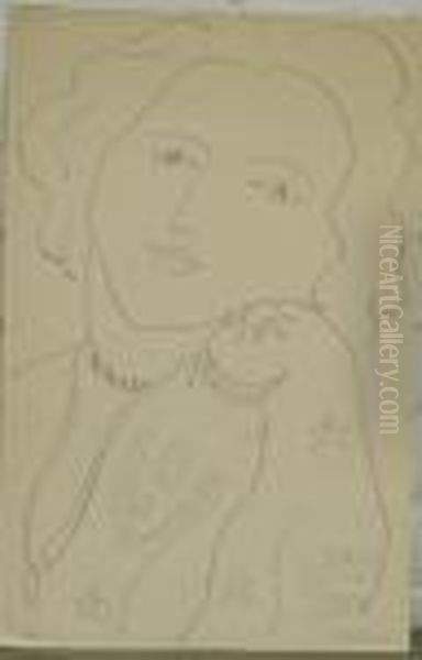 Woman Oil Painting by Henri Matisse