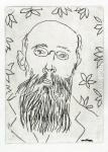 Portrait De Bourgeat Ressemblant A Vassaux Oil Painting by Henri Matisse