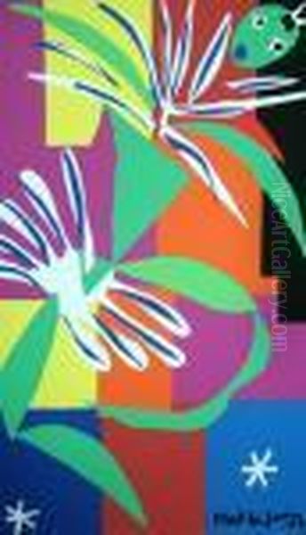 Untitled; Lithograph Printed In Colours Oil Painting by Henri Matisse