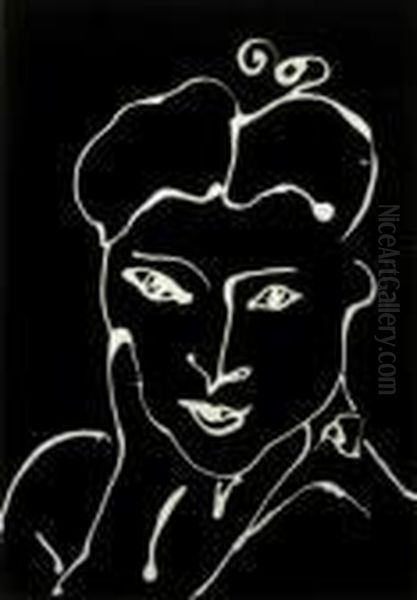 Femme Au Chignon Oil Painting by Henri Matisse